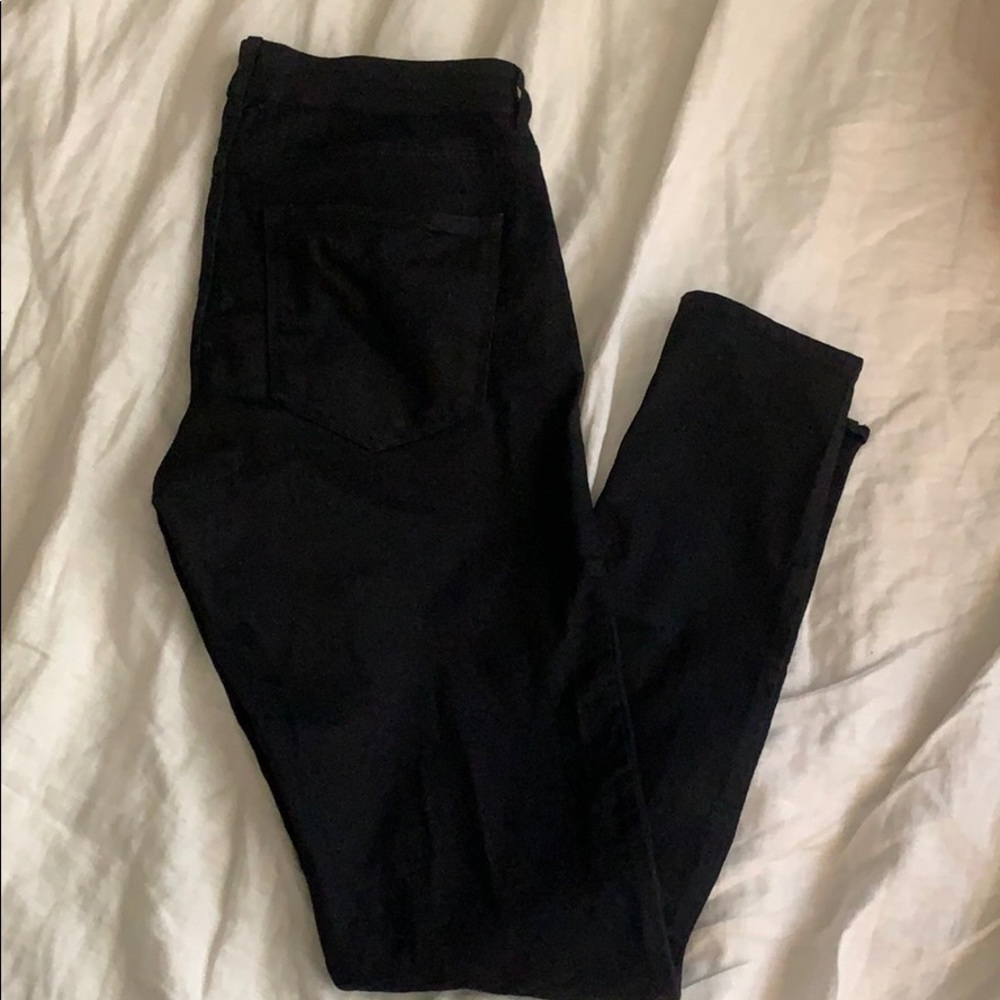 H&M black skinny jeans
